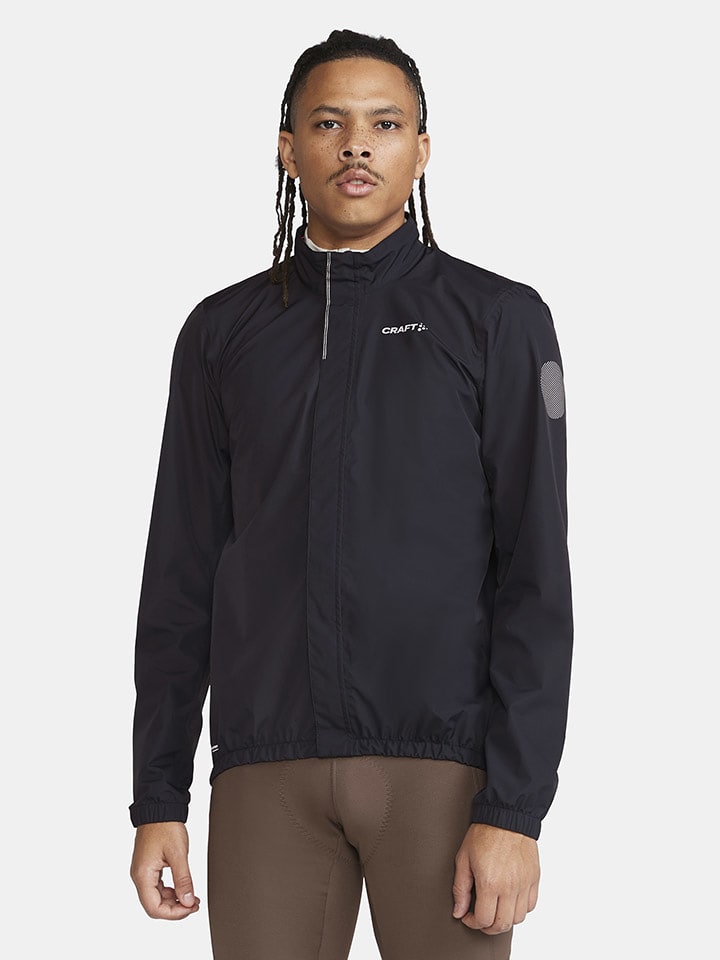 Craft Kurtka przeciwdeszczowa "Core Endur" w kolorze czarnym rozmiar: L