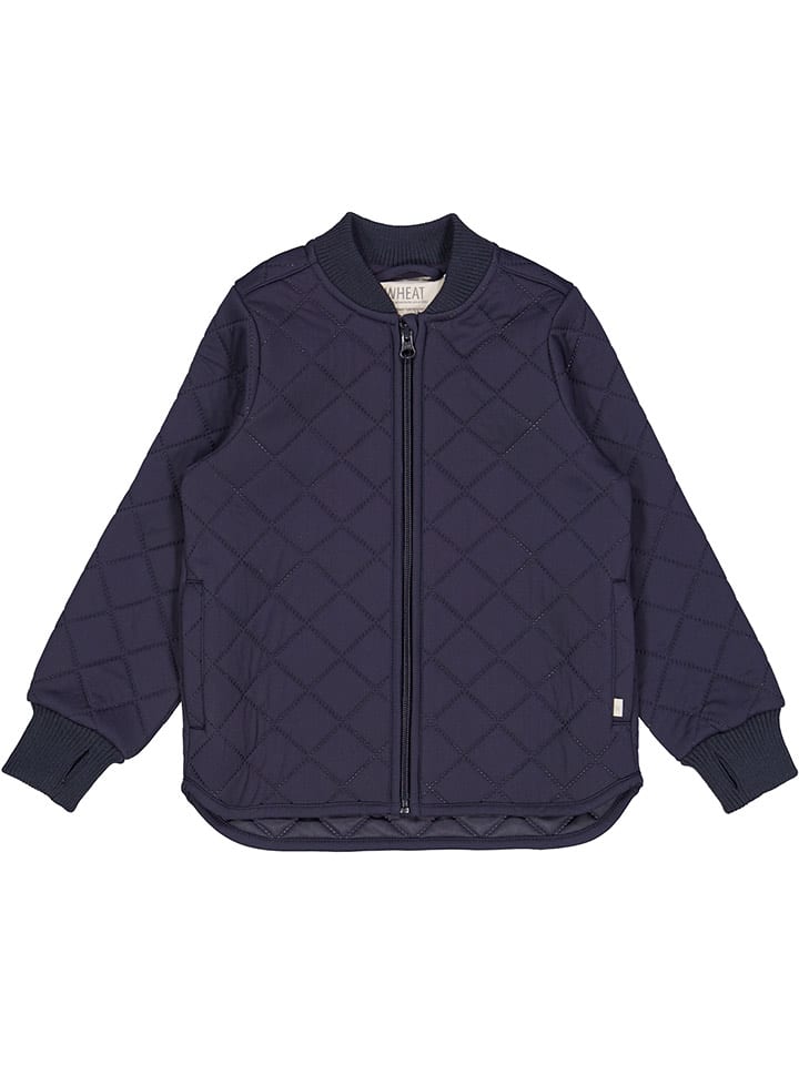 Wheat Kurtka termiczna "Loui" w kolorze granatowym rozmiar: 122