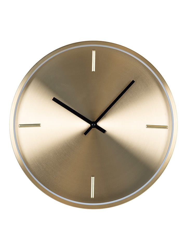 House Nordic Zegar ścienny w kolorze złotym - Ø 30 cm rozmiar: onesize