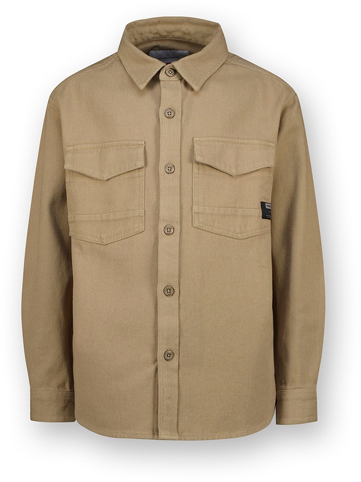 Vingino Koszula w kolorze jasnobrązowym rozmiar: 140