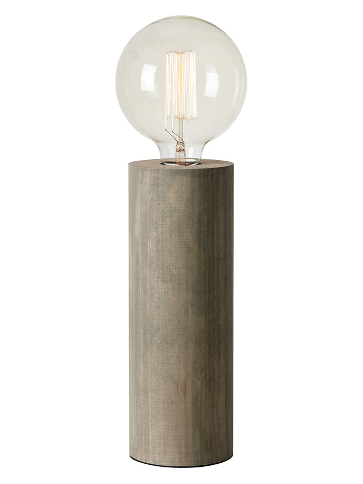 Marksljöd Lampa stołowa "Legna" w kolorze szarym - wys. 28 x Ø 10 cm rozmiar: onesize