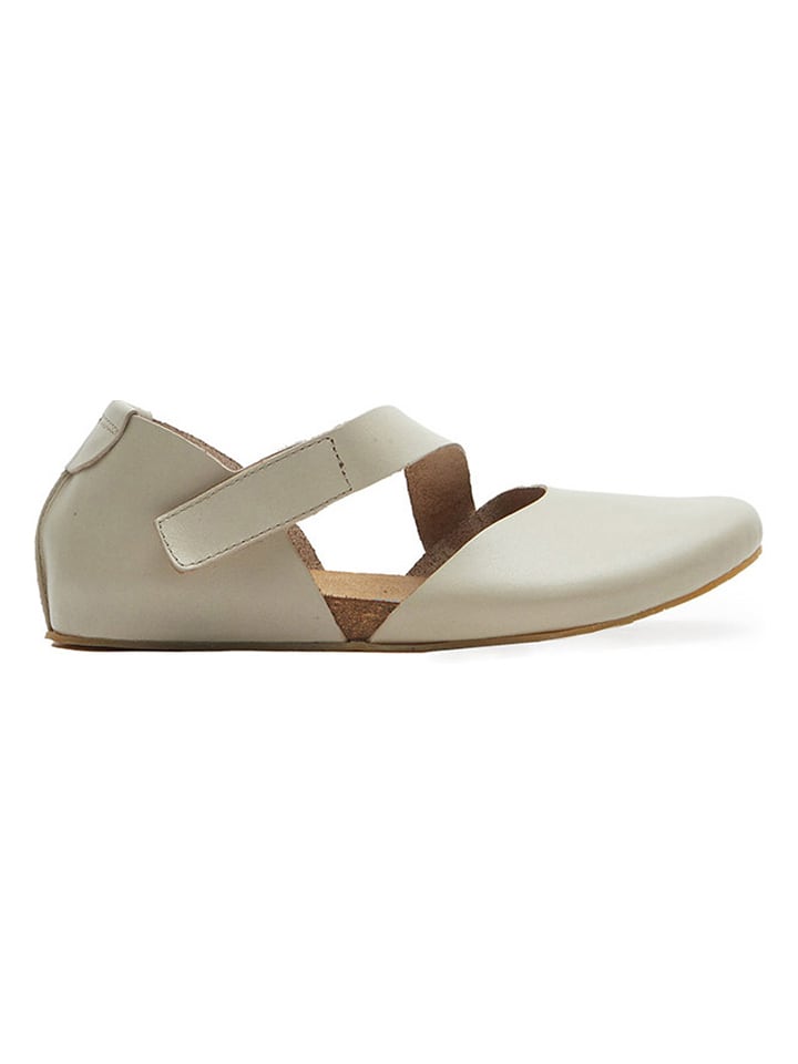 Comfortfusse Skórzane baleriny w kolorze beżowym rozmiar: 37