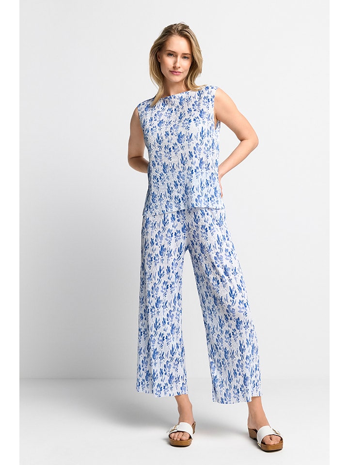 Rich & Royal Koszulka w kolorze biało-niebieskim rozmiar: XL