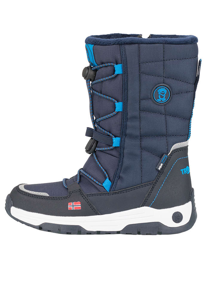 Trollkids Botki zimowe "Nordkapp" w kolorze granatowym rozmiar: 26