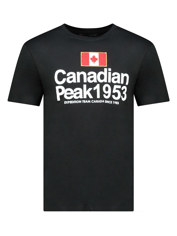 Canadian Peak Koszulka "Jackeak" w kolorze czarnym rozmiar: XXL
