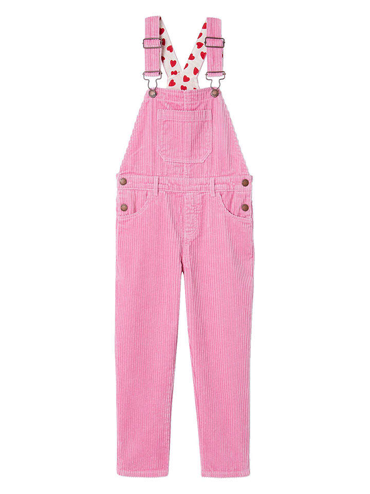 vertbaudet Ogrodniczki w kolorze jasnoróżowym rozmiar: 140