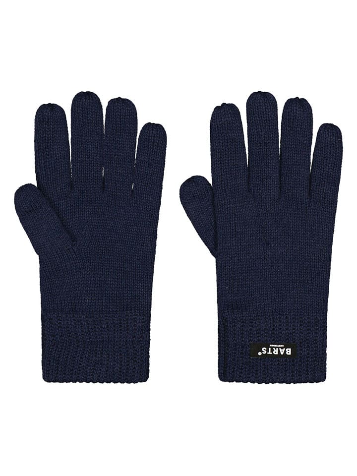 Barts Rękawiczki "Chalkie" w kolorze granatowym rozmiar: 4