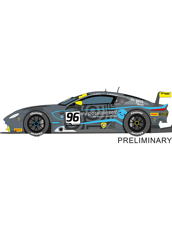 Carrera Pojazd wyścigowy "Aston Martin Vantage GT3 Optimum Motorsport, No.96" - 8+ rozmiar: onesize