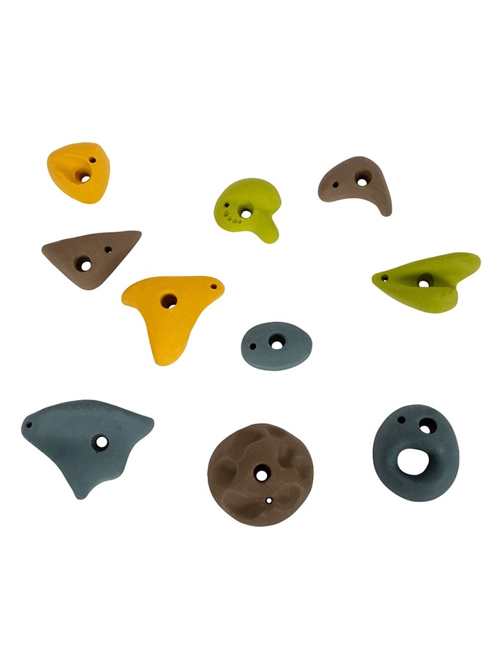 small foot Uchwyty wspinaczkowe (10 szt.) "Adventure" - 3+ rozmiar: onesize