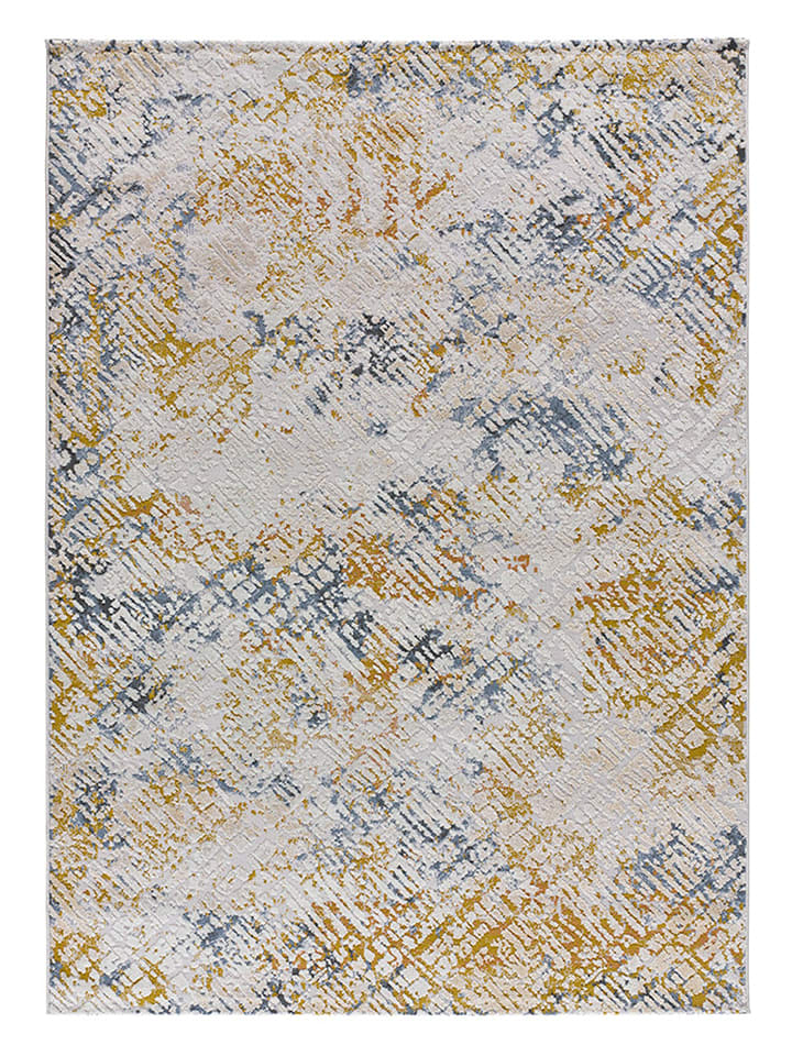 Atticgo Dywan "Kilis" w kolorze kremowo-pomarańczowo-niebieskim rozmiar: 154x230 cm