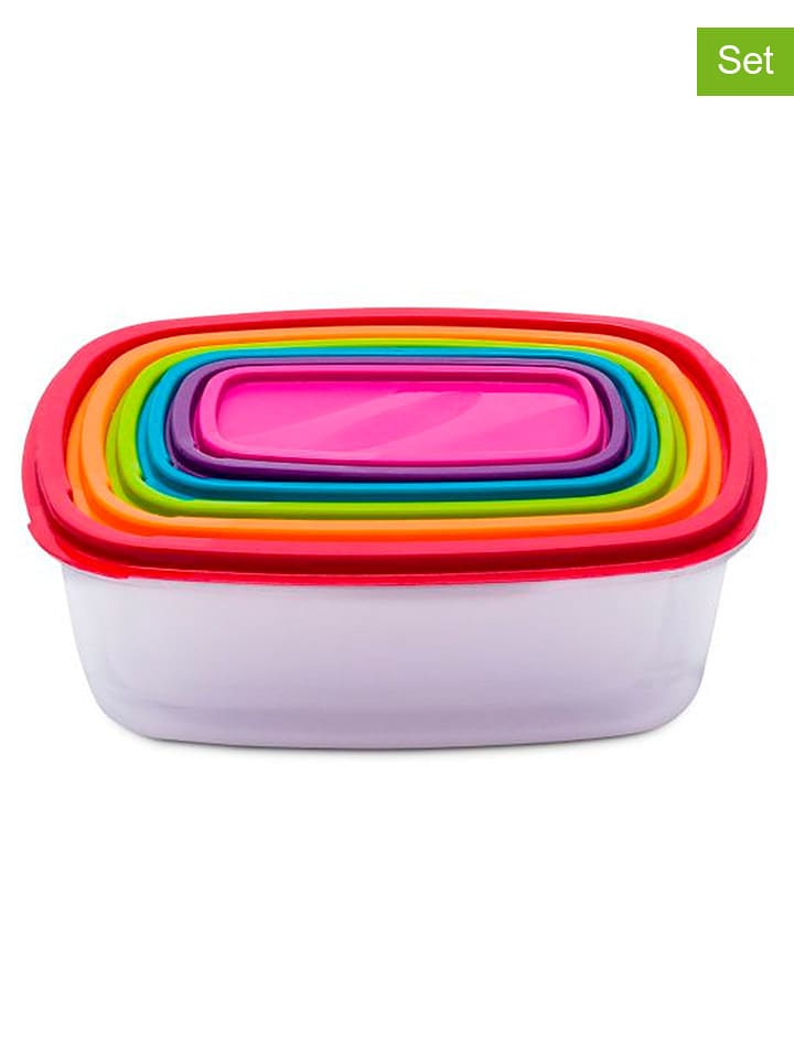 Joybos Pojemniki (6 szt.) w różnych kolorach rozmiar: onesize