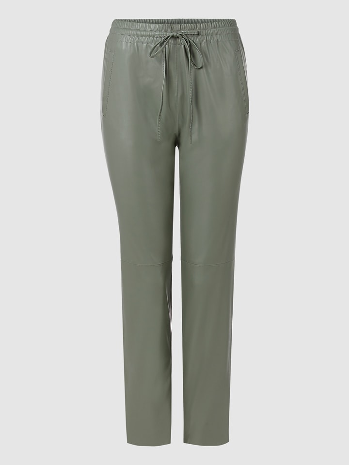 Rich & Royal Spodnie w kolorze zielonym rozmiar: 34