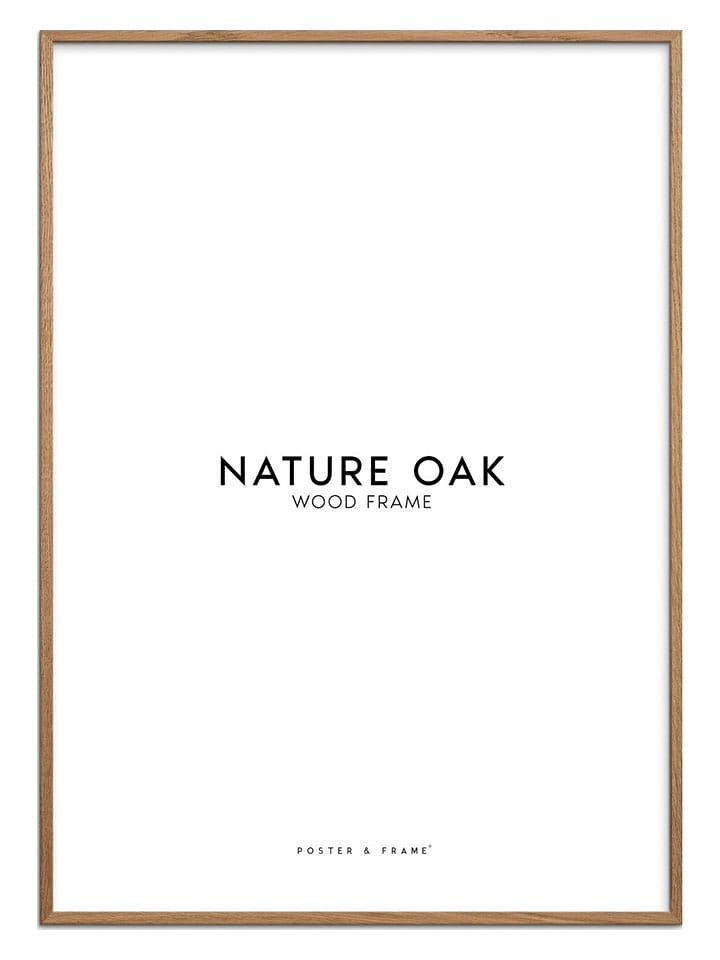 Poster & Frame Ramka w kolorze jasnobrązowym na zdjęcia rozmiar: 60x80 cm