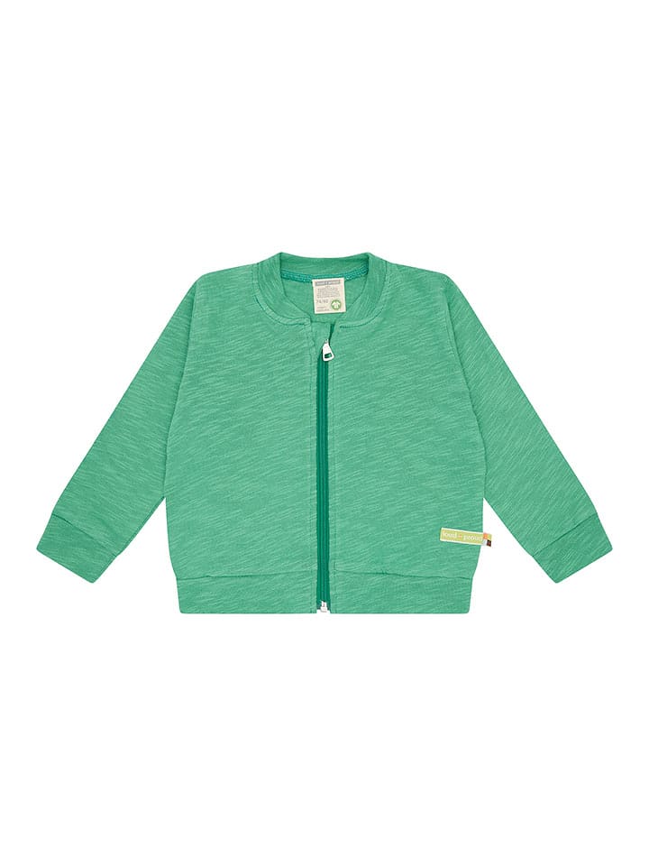 loud + proud Bluza w kolorze zielonym rozmiar: 86/92