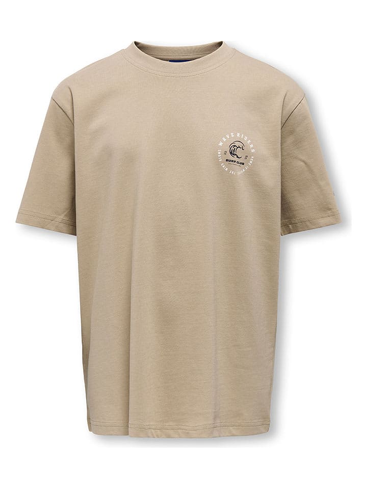 Only&Sons Koszulka "Bob" w kolorze beżowym rozmiar: 134/140