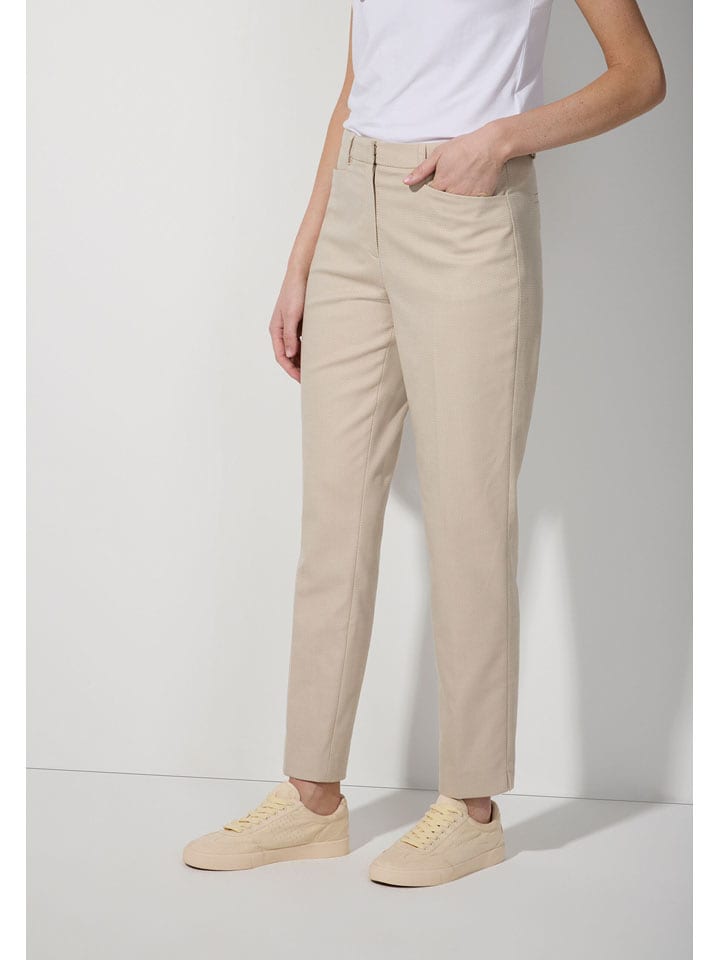 More & More Spodnie w kolorze beżowym rozmiar: 44