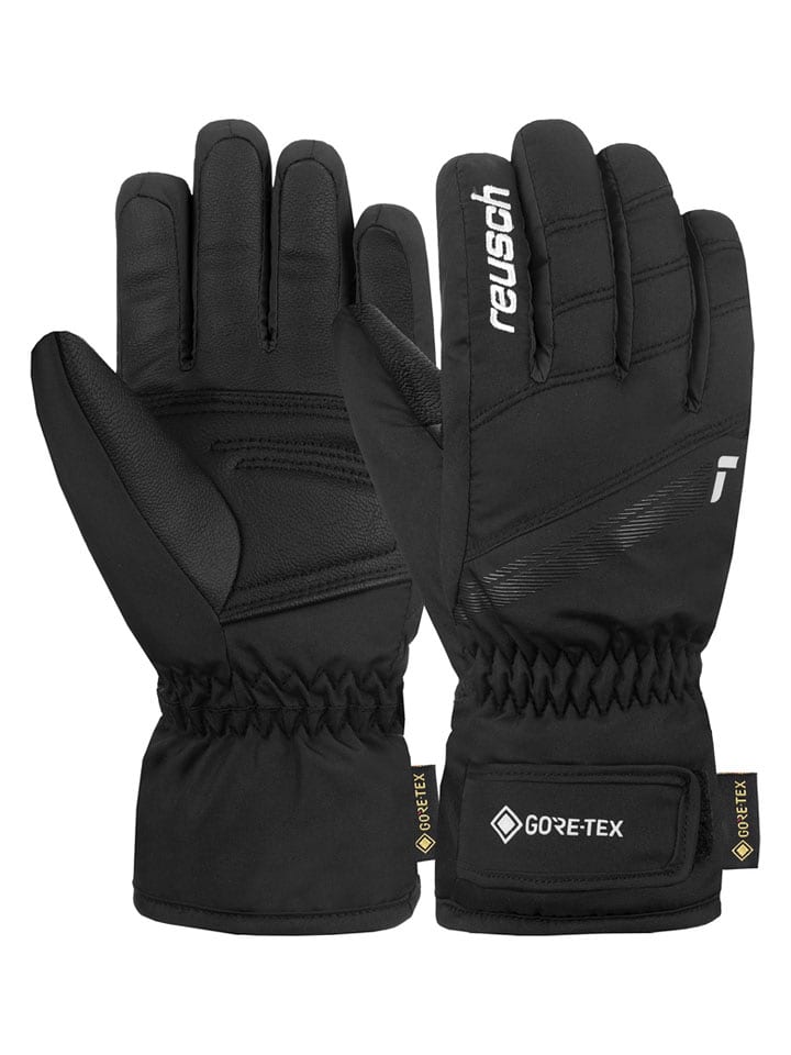 Reusch Rękawiczki narciarskie "Tommy GORE-TEX" w kolorze czarnym rozmiar: 5