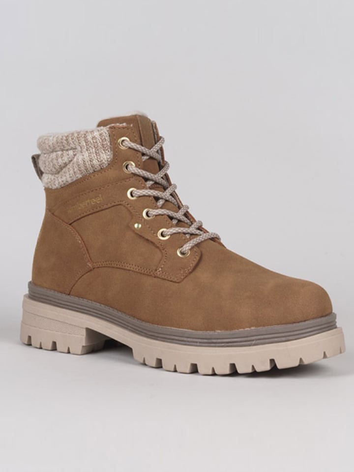 Kimberfeel Botki "Baya" w kolorze jasnobrązowym rozmiar: 39