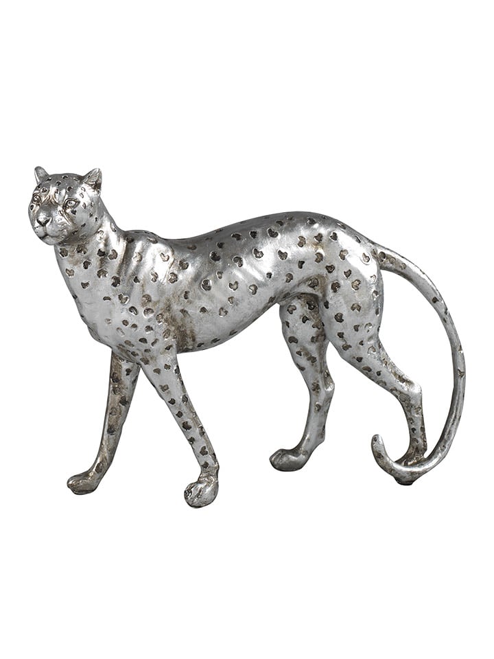 Mascagni Figurka dekoracyjna w kolorze srebrnym - 33 x 23 x 5 cm rozmiar: onesize