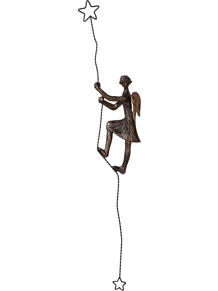 GILDE Rzeźba "Guardian Angel" w kolorze miedzianym - 8,5 x 54 x 4,5 cm rozmiar: onesize