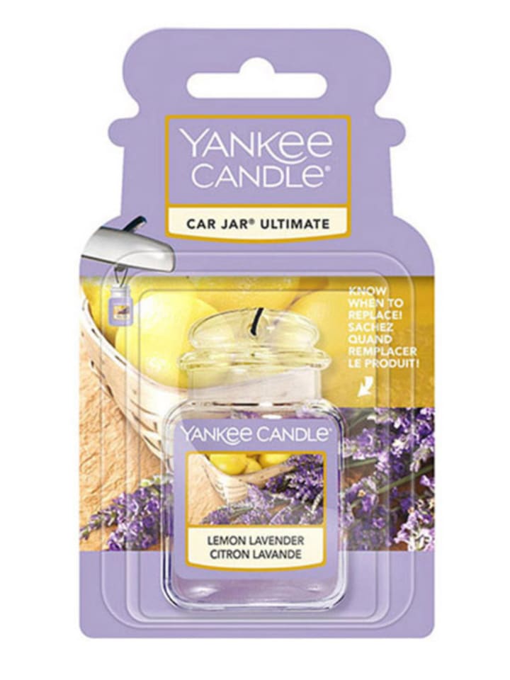 Yankee Candle Zapach do samochodu "Car Jar Ultimate" - Lemon Lavender rozmiar: onesize