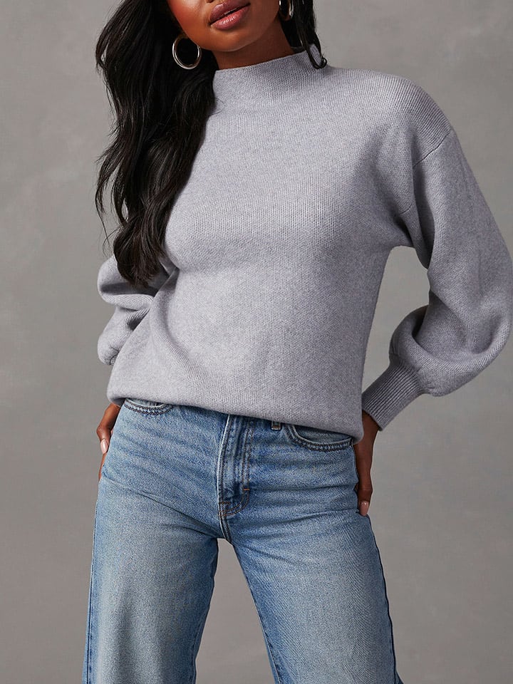 LA Angels Sweter w kolorze jasnoszarym rozmiar: XL