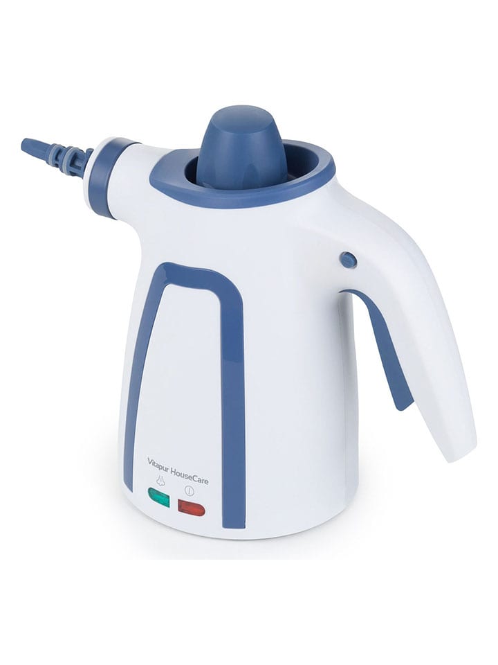 Vitapur Odkurzacz parowy ''Vitapur'' w kolorze biało-niebieskim - 13 x 23 x 27 cm rozmiar: onesize