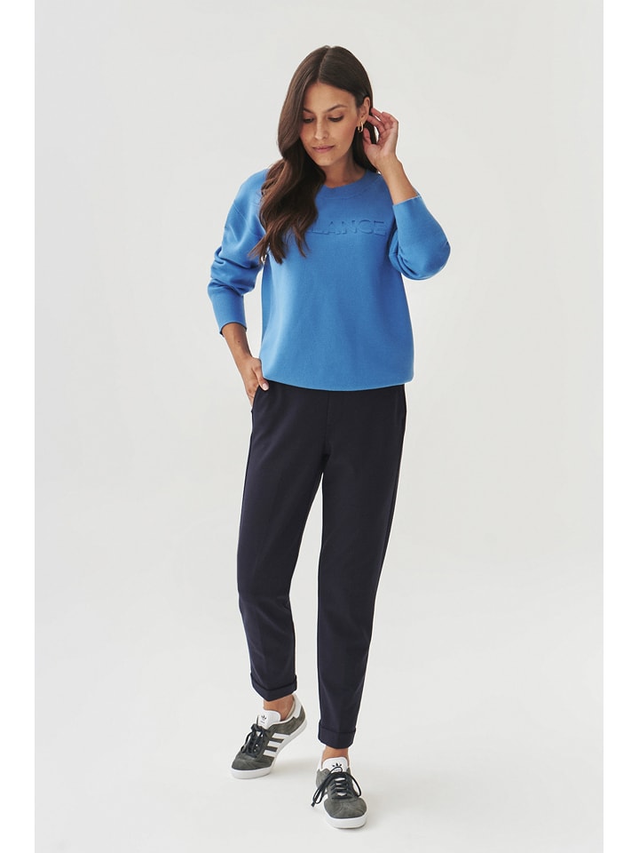 TATUUM Spodnie "Lilo" w kolorze granatowym rozmiar: 38