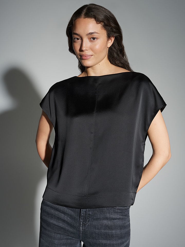 OPUS Bluzka "Festiva" w kolorze czarnym rozmiar: 38