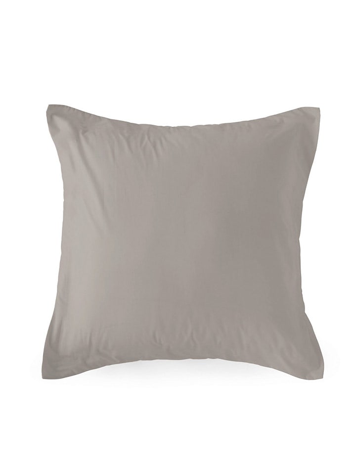 Monsun Poszewka "Sakura" w kolorze szarobrązowym rozmiar: 80x80 cm