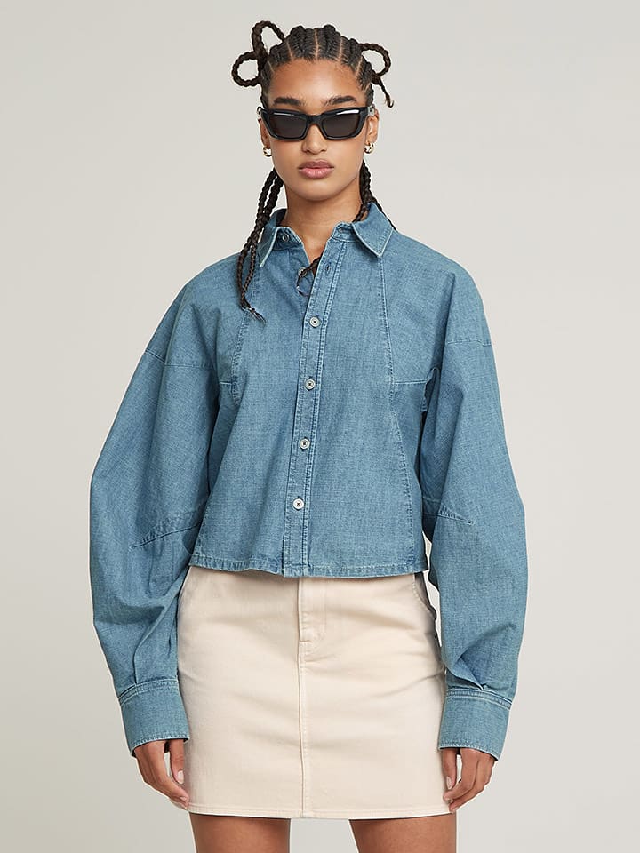 G-Star Koszula dżinsowa w kolorze błękitnym rozmiar: XS