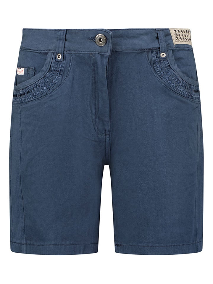 Geographical Norway Szorty "Primael" w kolorze granatowym rozmiar: M