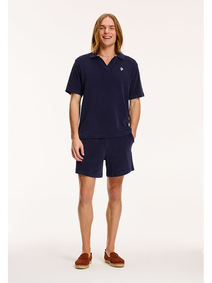 SHIWI Koszulka polo w kolorze granatowym rozmiar: M