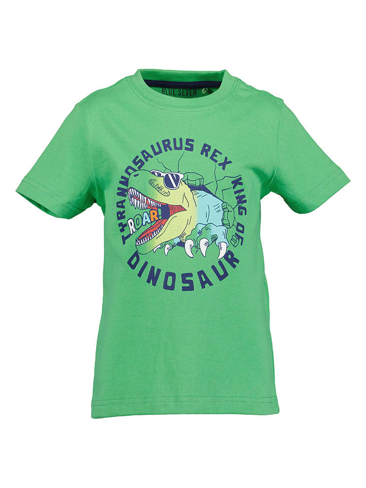 Blue Seven Koszulka w kolorze zielonym rozmiar: 92