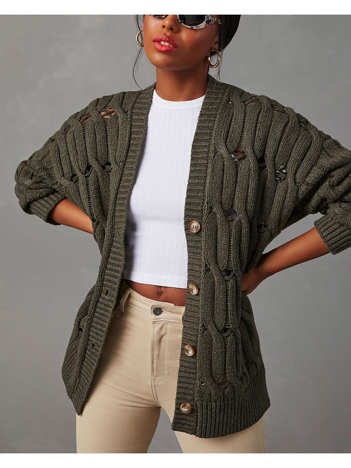 LA Angels Kardigan w kolorze khaki rozmiar: S