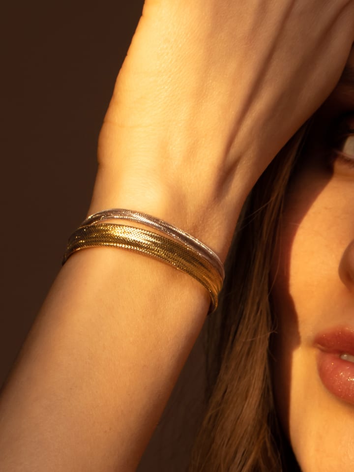 OR ÉCLAT Złota bransoletka "Vico" rozmiar: onesize