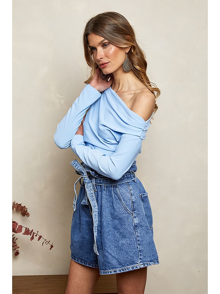 Joséfine Bluzka "Gamine" w kolorze błękitnym rozmiar: M