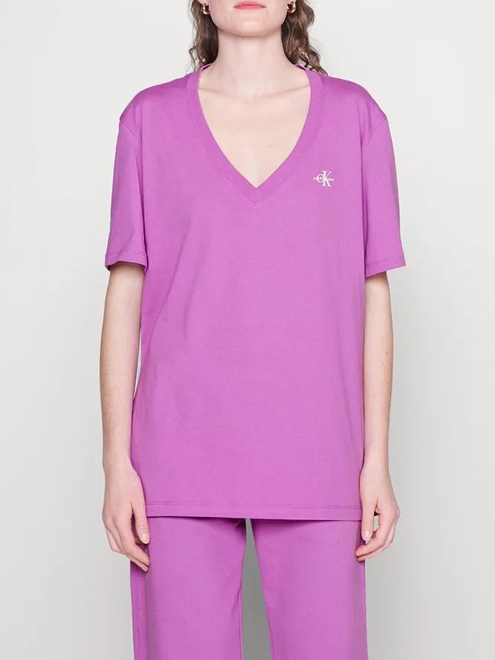CALVIN KLEIN UNDERWEAR Koszulka w kolorze fioletowym rozmiar: L
