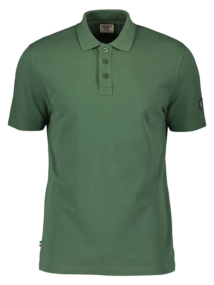DOLOMITE Koszulka polo "Gard" w kolorze zielonym rozmiar: 3XL