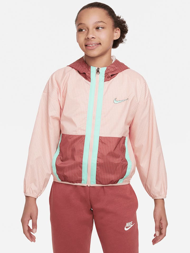 Nike Sportswear Kurtka przeciwdeszczowa ze wzorem rozmiar: XL