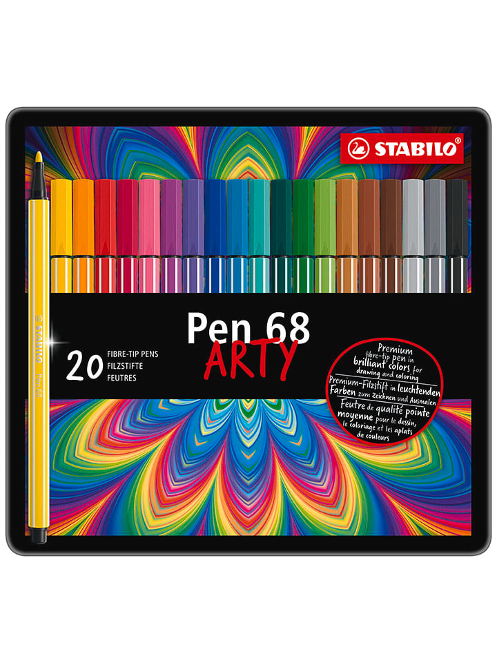 STABILO Mazaki (20 szt.) "Pen 68 Arty" rozmiar: onesize