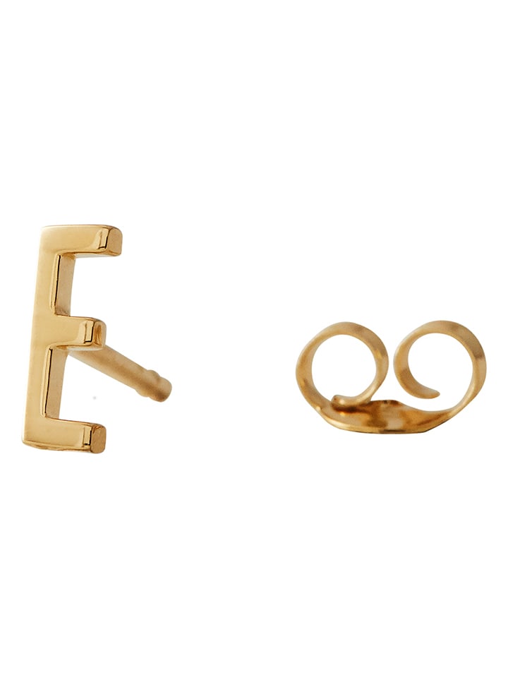 Design Letters Pozłacane kolczyki-wkrętki "Archetypes" rozmiar: onesize