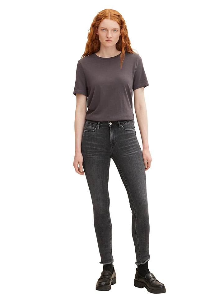 Tom Tailor Dżinsy - Skinny fit - w kolorze szarym rozmiar: W29