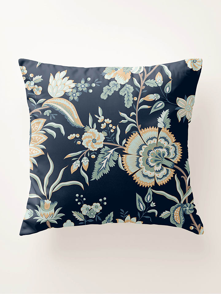 Pierre Cardin Perkalowa poszewka w kolorze granatowym na poduszkę rozmiar: 65x65 cm