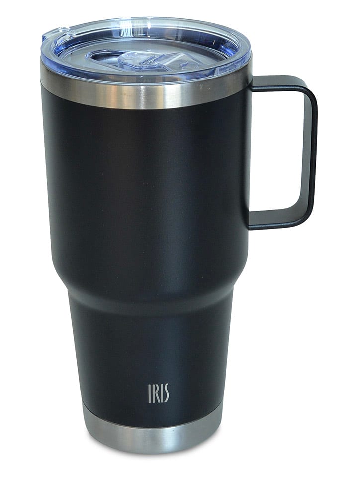 IRIS Barcelona Kubek termiczny w kolorze czarnym - 850 ml rozmiar: onesize