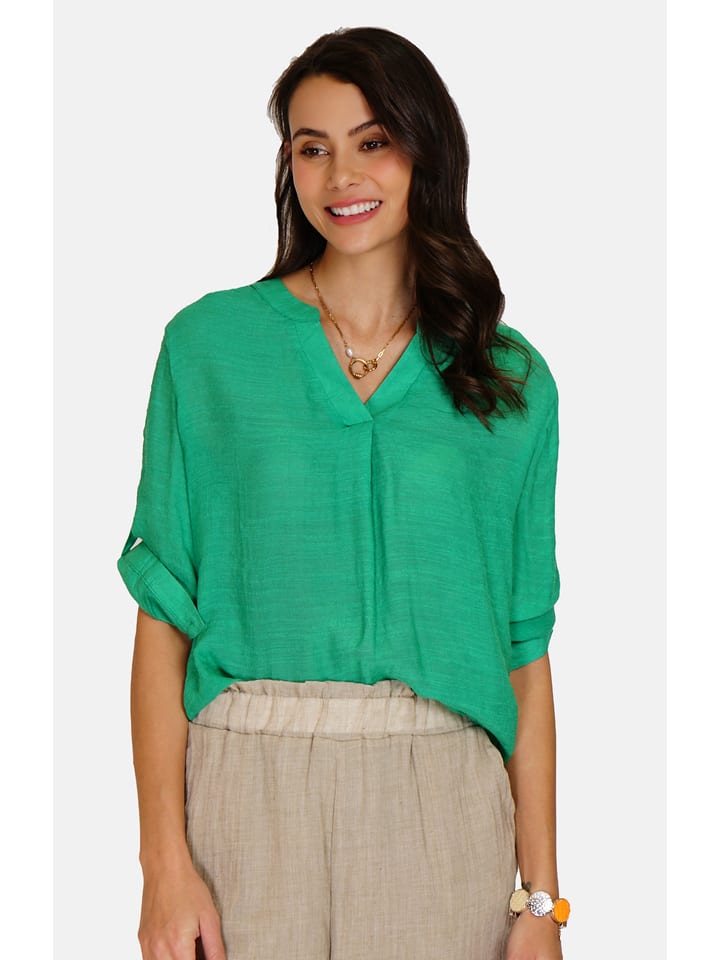 William de Faye Bluzka w kolorze zielonym rozmiar: 38