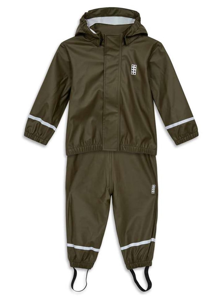 LEGO 2-częściowy zestaw przeciwdeszczowy w kolorze khaki rozmiar: 86