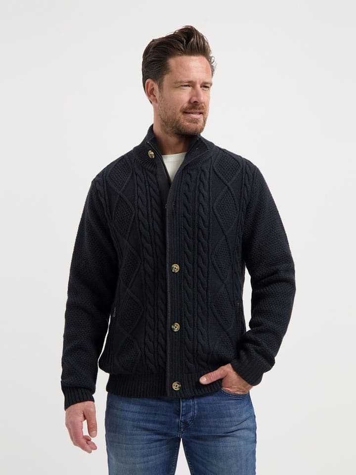 TRAVELIN' Kardigan w kolorze granatowym rozmiar: 3XL