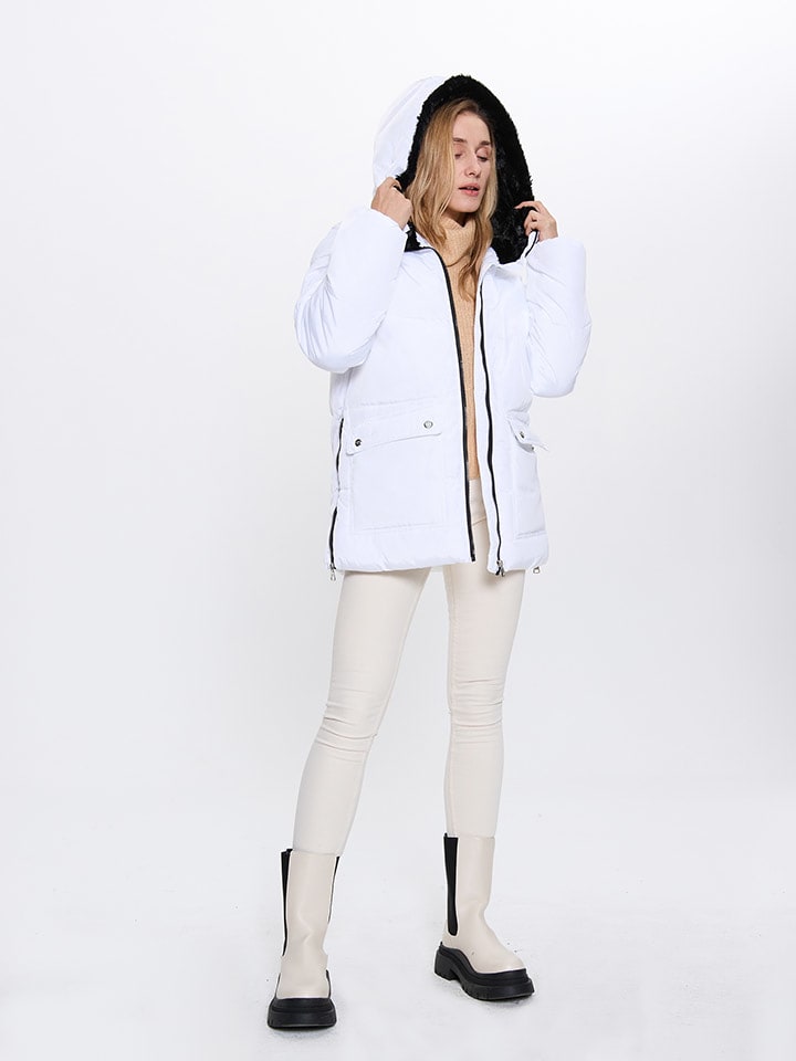 madden girl Kurtka zimowa w kolorze białym rozmiar: M