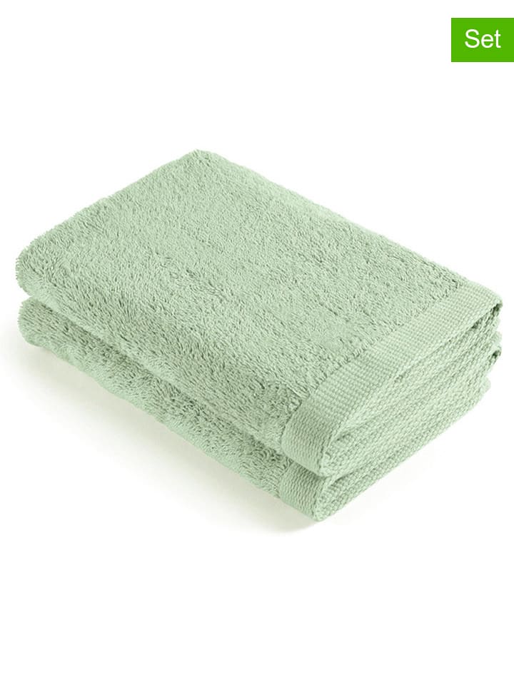 CXL by Christian Lacroix Ściereczki (2 szt.) w kolorze zielonym do naczyń rozmiar: 45x45 cm